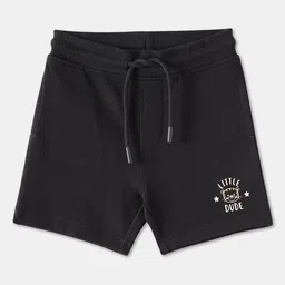 R&B Kids-Boys Solid Mid-Rise Cotton Shorts-picture-12