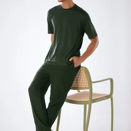 Jack & Jones Men Round Neck T-shirt & Pyjamas Night suit-picture-14