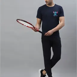 CASUALBUD Graphic Printed Round Neck Badminton Tshirt image 2