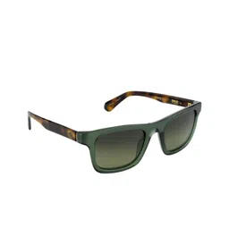 Etnia Barcelona Men Green Lens & Green Rectangle Sunglasses With 100% UV Protection-image-14