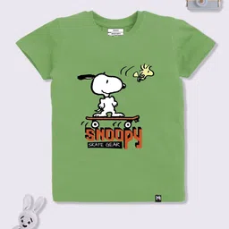 YK X Minute Mirth Boys Pack of 2 Printed Round Neck T-shirts image 4