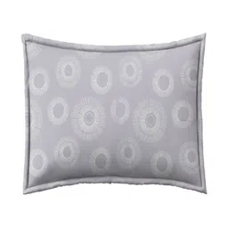 Myntra Elegant Homes Purple & White Geometric 160 TC King Bedsheet Set 2.74 m x 2.74 m image 4