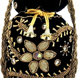 Women Black Potli-image-32