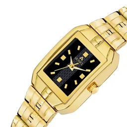 Aglance Unisex Bracelet Style Straps Analogue Watch JK_376JK_AG9151ym02 Black Dial image 3