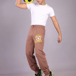 Elzoh Pack Of 3 Boys Printed Pure Cotton Mid-Rise Joggers image 2