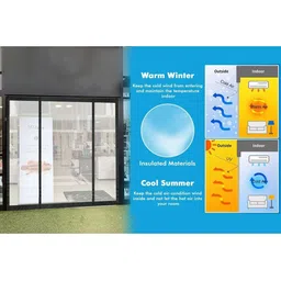 The Furnishing Tree Magnetic PVC AC Curtain - Thickness 0.30 mm image 3