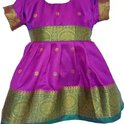 Mom and Me Navy Blue Cotton Dresses-image-95