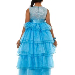 Wow Princess Net A-Line Maxi Dress image 4
