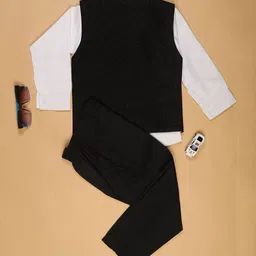 V-Mart Boys Cotton 4-Piece Party Suits image 3