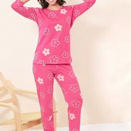 QUIRA Women Printed Night suit image 1