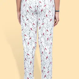 Kryptic Pack Of 2 Printed Cotton Mid-Rise Lounge Pants image 2