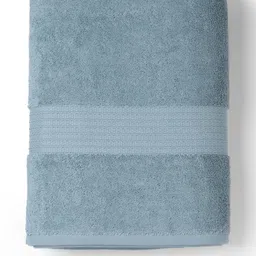 Feather & Spun Mint Breeze Lavender Fragrance Antimicrobial Organic Cotton Bath Towel image 5