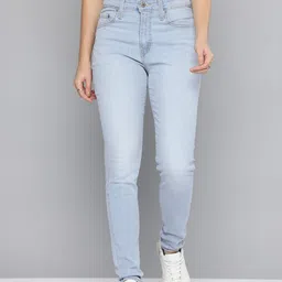 Levis Women 721 Skinny Fit High-Rise Light Fade Stretchable Jeans-image-85