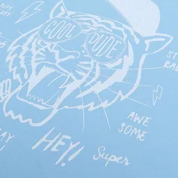 Tiny Toonzzz Boys Pack Of 2 Graphic Printed Round Neck Pure Cotton T-shirts image 4