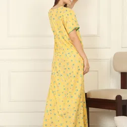 Sweet Dreams Women Printed Maxi Nightdress image 5