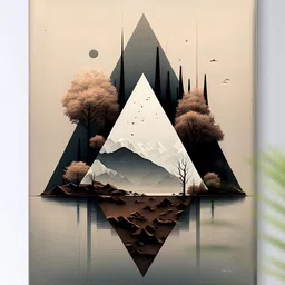 SAF White Canvas Other Wall Paintings image 2