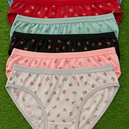 fanmade Pack of 6 Women Hipster Multicolor Panty-picture-14