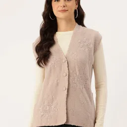 APSLEY Floral Self Design Embellished Cardigan-picture-28