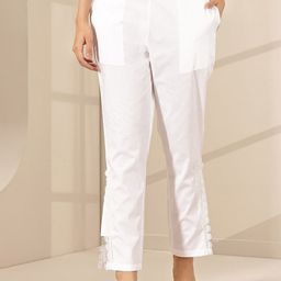 Libas Women Pleated Trousers-picture-28