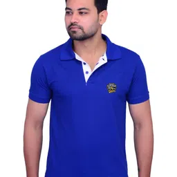 LA MILANO Men Polo Collar Slim Fit T-shirt image 1