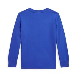 Polo Ralph Lauren Boys Graphic Printed Round Neck Cotton T-shirt image 2