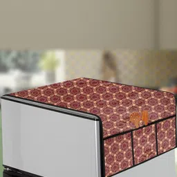 The Furnishing Tree Multi Plastic Refrigerator Cover-picture-36