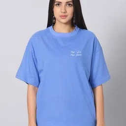 Besick Women Typography Printed T-shirt image 1