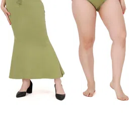 FEMULA Fishcut Saree Shapewear With Hipster Panties-picture-30
