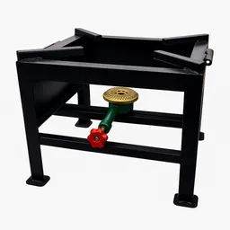 sai pre fab Commercial Gas bhatti S-01 Iron Manual Gas Stove-picture-43