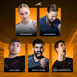 li-ning Hundred Blue Unstrung Badminton Racquet image 5