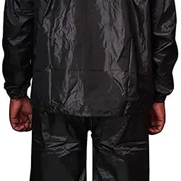 fashionon Solid Men Raincoat image 2