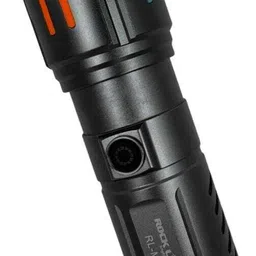 RL-M37 Metal Torch 200W Zoomable LED Flashlight with C-Type Charging Cable Torch-image-5