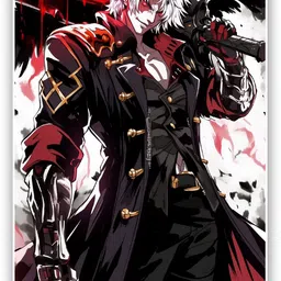 art recall Devil May Cry Wall Poster Anime Poster For Wall Photographic Paper image 1