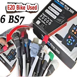 obdking 300 TECH SERIES OBD Scanner for BS6 BS7 Bikes with 11 Cord Diagnostic Cable OBD Interface image 1