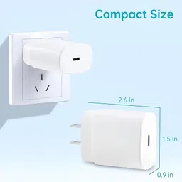 TECNOLOGIA 25 W GaN 3 A Wall Charger for Mobile image 3