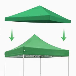 thesummer 10X10 ft. Gazebo Tent Replacement Top Cover, 3X3 mtr Canopy Tent Top Cover Tent - For 10 Person-picture-42
