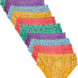 ni2 Pack of 10 Women Hipster Multicolor Panty-picture-24