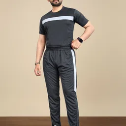 linsor fashion Striped Men Track Suit image 2