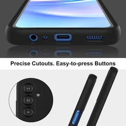 bunny Pouch for Liquid Silicon Back Cover Case for Samsung Galaxy M15 5G / F15 5G image 3