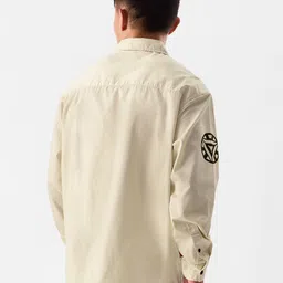 the souled store Men Boxy Fit Printed Spread Collar Casual Shirt image 2