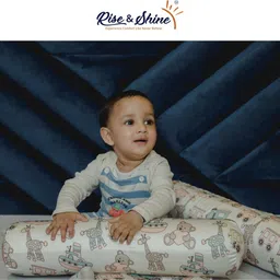 rise & shine Memory Foam Baby Pillow Pack of 1 Solid image 4