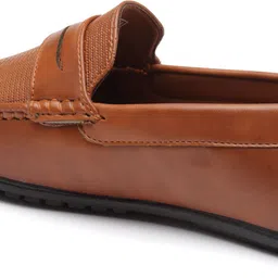 action Lightweight | Comfortable | Trendy | Daily Wear | Synthetic Leather Loafers For Men image 5