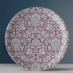 nestroots Ethnic Floral Porcelain Wall Plate-picture-11