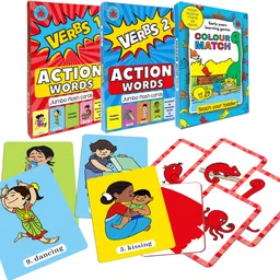 brainy bug resources Learn 60 actions words, and learning game for colours-picture-14