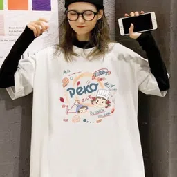 KPOP Women Printed T-shirt-image-92