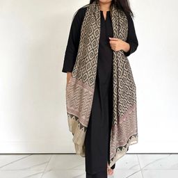 GoSriKi Notched Round Neck Straight Kurta with Palazzos & Dupatta-picture-29