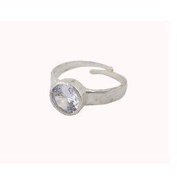 GenZcomplex Silver-Plated Brass Zircon Finger Ring-picture-46