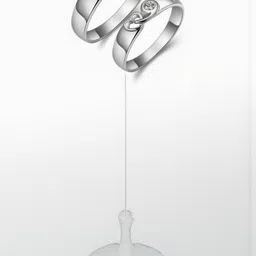 Teeragaj Set Of 2 Stone-Studded Adjustable Finger Rings image 1