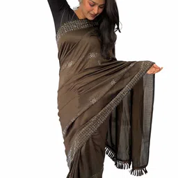 Sitanjali Poly Georgette Saree-image-5