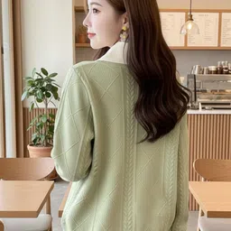 DressBerry Women Pullover with Embellished Detail image 5